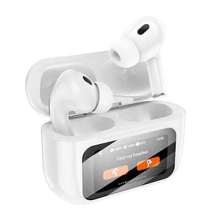 Rowboo R100 Smart LCD Touch Screen ANC Wireless Earbuds