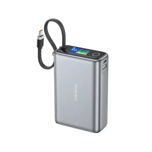 Foneng PX132 20000mAh 65W Mini Power Bank with Type-C Cable