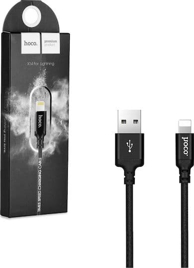 Hoco X14 Times Speed USB to Lightning Fast Charging Cable