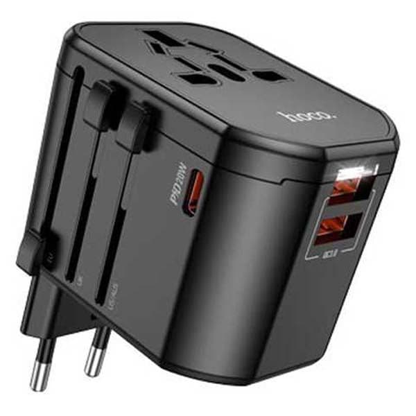 Hoco AC15 Walker 20W 3-Port Universal Travel Charger