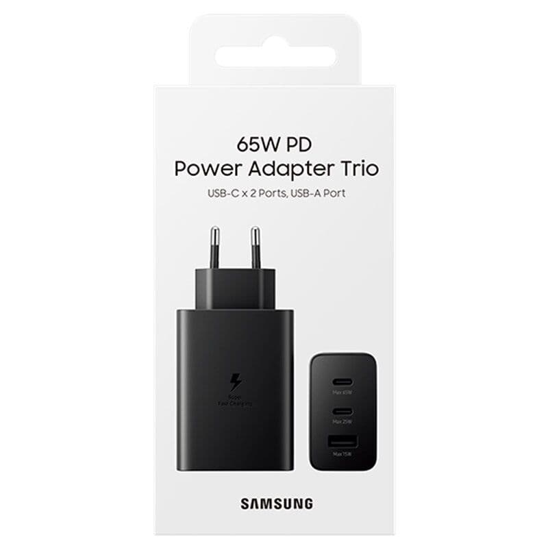 Samsung 65W PD Power Adapter Trio 3-Port Charger